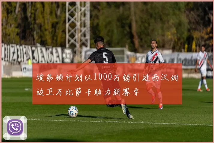 埃弗顿计划以1000万镑引进西汉姆边卫万比萨卡助力新赛季